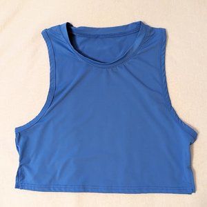 Blue Women's Workout Top size LG